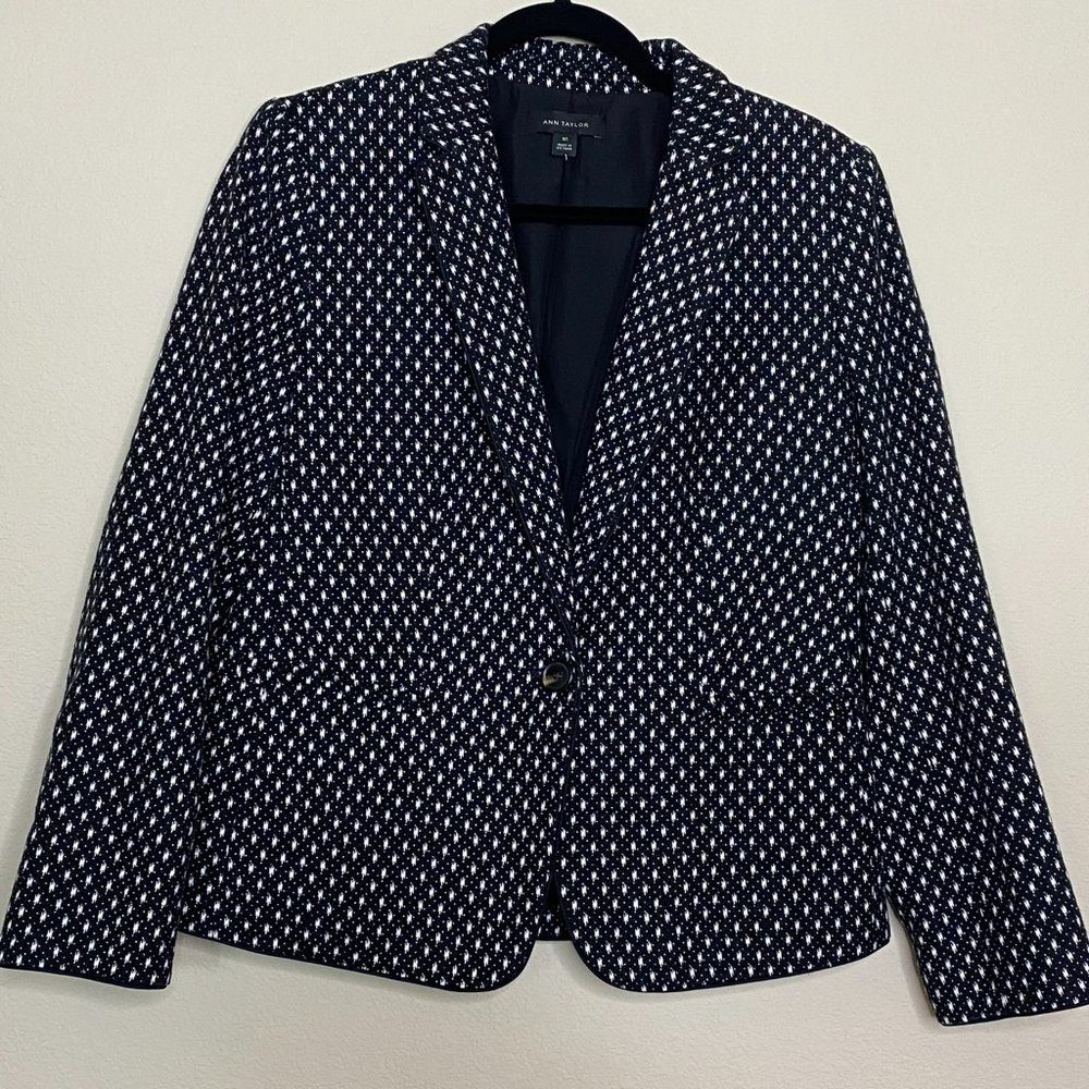 Ann Taylor Tweed Blazer- TALL